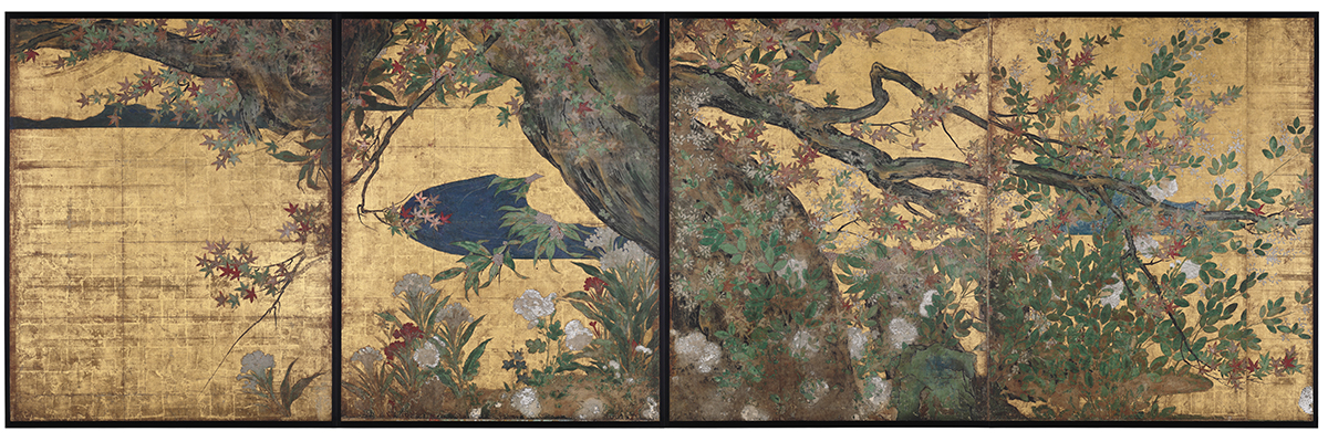 High-resolution facsimile of Maple 'four-sided wall-mounted display'